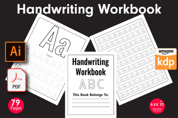 ABC Handwriting Workbook for Kids Pro
