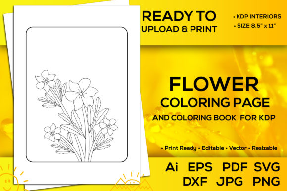 Explore Creative Possibilities with Flower Coloring Book