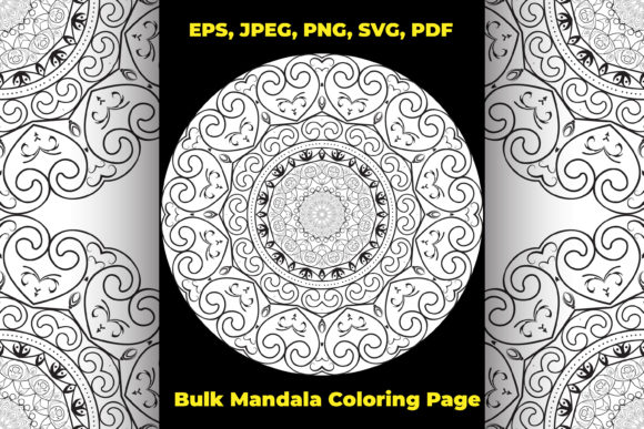 Explore Creative Relaxation with 5 Mandala Coloring Pages