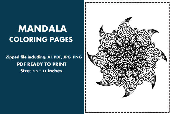 Explore Creativity with 60 Mandala Coloring Pages