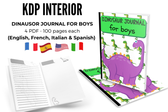 Exploring the Dinosaur Journal for Boys: A Multilingual Creative Outlet