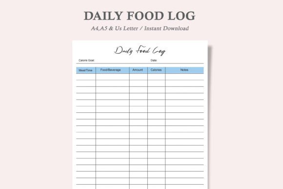 Food Tracker, Daily Food Log: A Simple Tool for Better Eating Habits