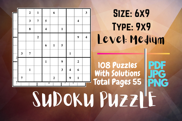 Interior Sudoku for KDP: Perfect for Puzzle Enthusiasts