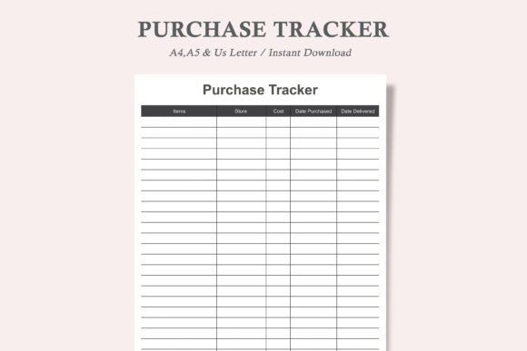 Mastering Your Finances with a Purchase and Expense Tracker