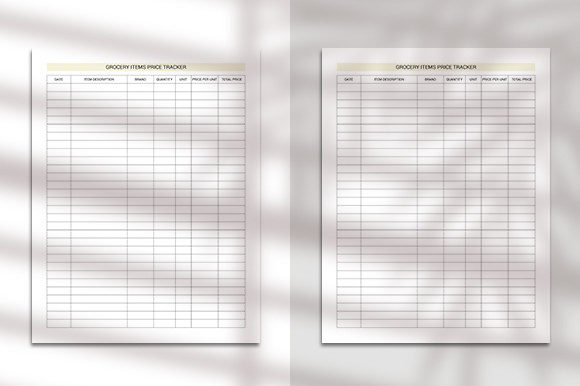 Maximize Your Savings with a Grocery Items Price Tracker Sheet