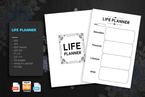 Maximizing Productivity with the Life Planner Notebook KDP Interior
