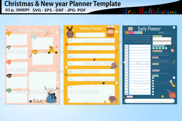 Maximizing Your Festive Season with a Christmas and New Year Planner Template