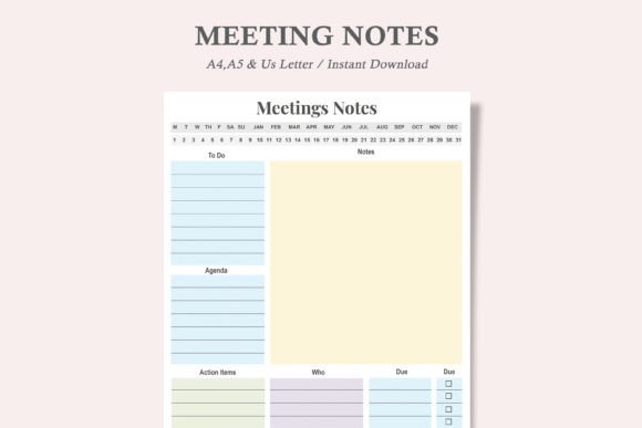 Organize Your Meetings with Meeting Notes