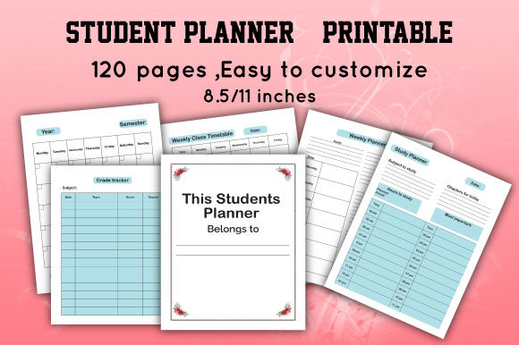 Student Planner - KDP Interior: A Comprehensive Guide to Organizing Your Academic Life