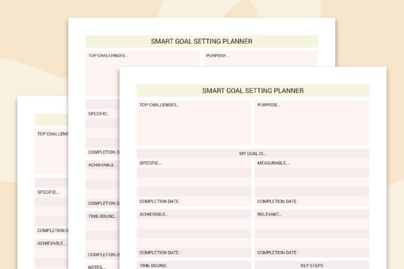 Unlock Your Potential with the Smart Goal Setting Planner